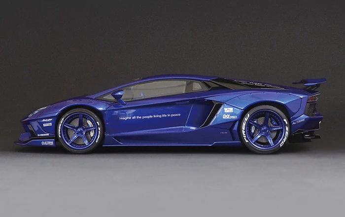 Aoshima 05991 Static Assembled Car Model Toy 1/24 Scale For LB Works Lamborghini Aventador Ver.2 Car Model Kit