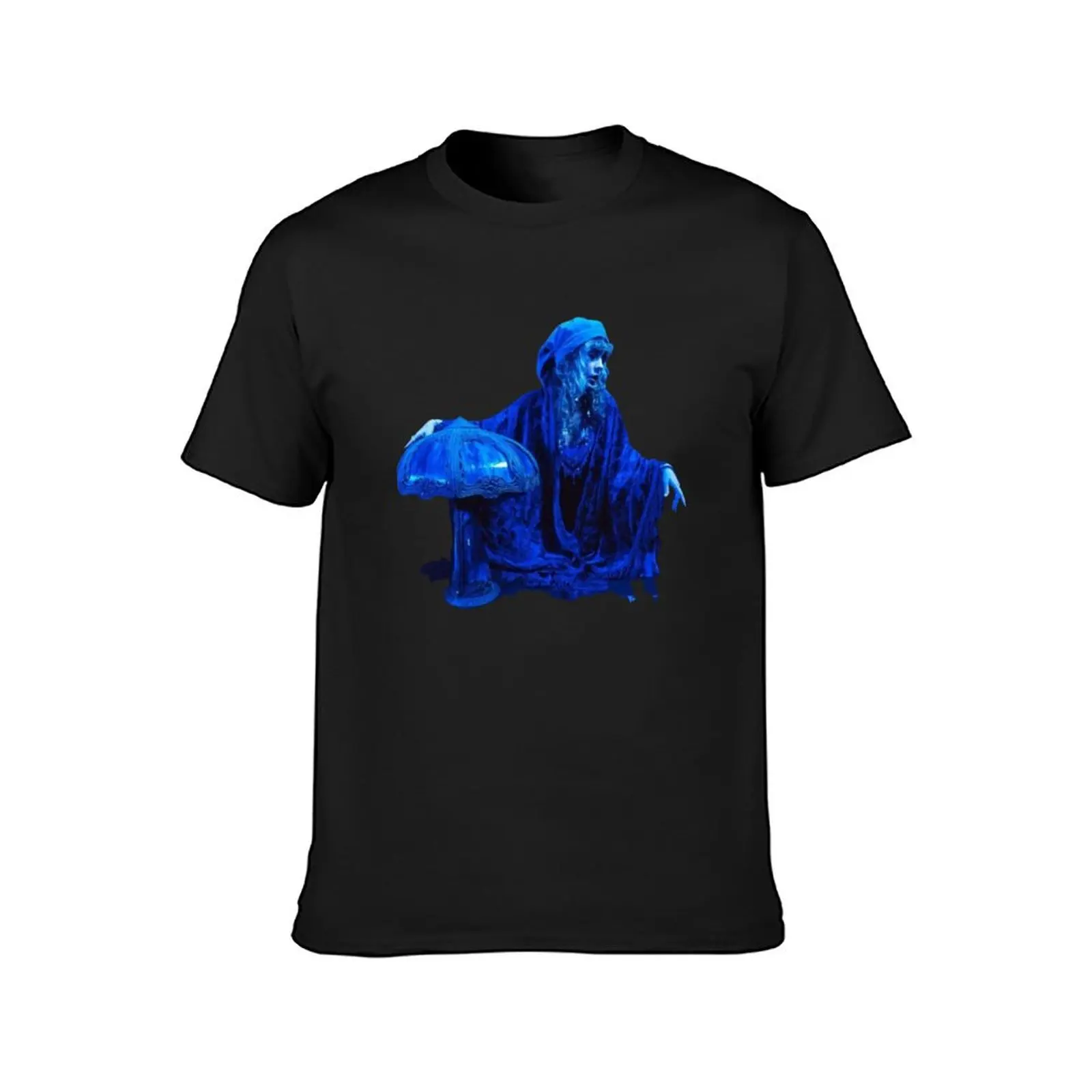 Classic Mystical Blue Stevie lamp T-Shirt korean fashion customs black t-shirts for men