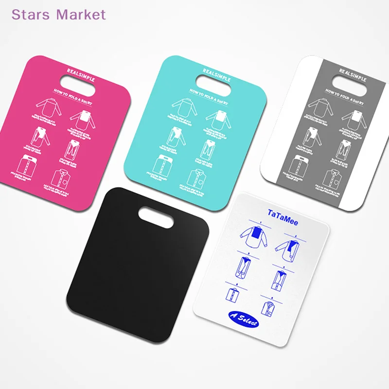 New Household Shirt Folding Board Child/Adult Clothes Folder Closet Organizer T Shirts Dress Folder Board Laundry Storage