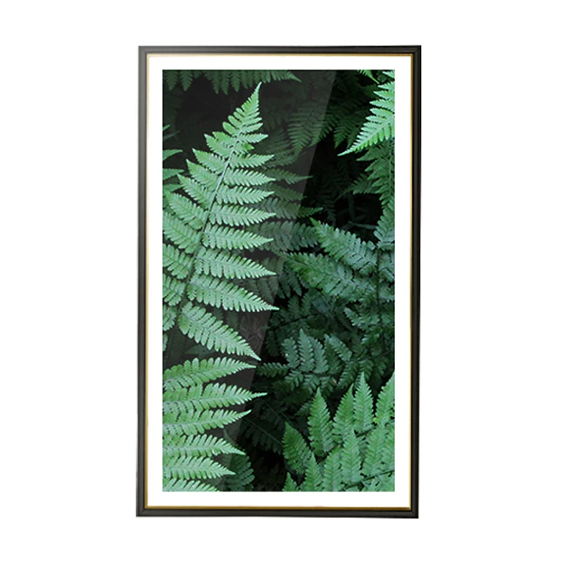 Endnote Download 32-Inch Large Wifi Digital Photo Frame Smart Picture Display Decorative Wood For Gallery Digital Art Screen