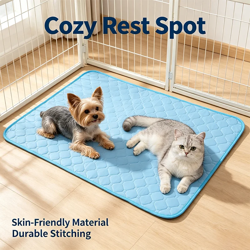 Pet Supplies Self Wash - Sommer-Haustiermatte Kühlende Hundedecke für Hunde und