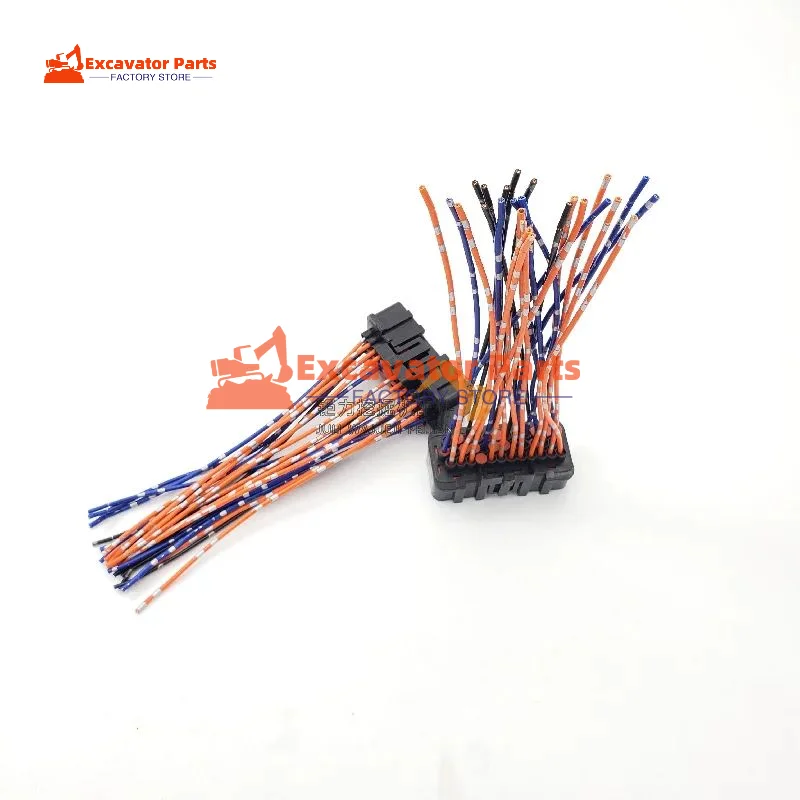 For Hyundai R 150 210 215 225 305-7 Computer Board imported high heat-resistance wire plug Excavator Parts