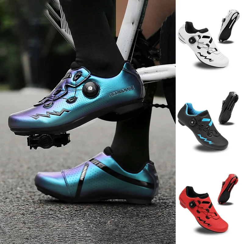 

New Fashion SPD Cycling Shoes for Men and Women Dirt Bike Sneakers Cleat Racing Road Bicycle Footwear Lightweight And Breathable