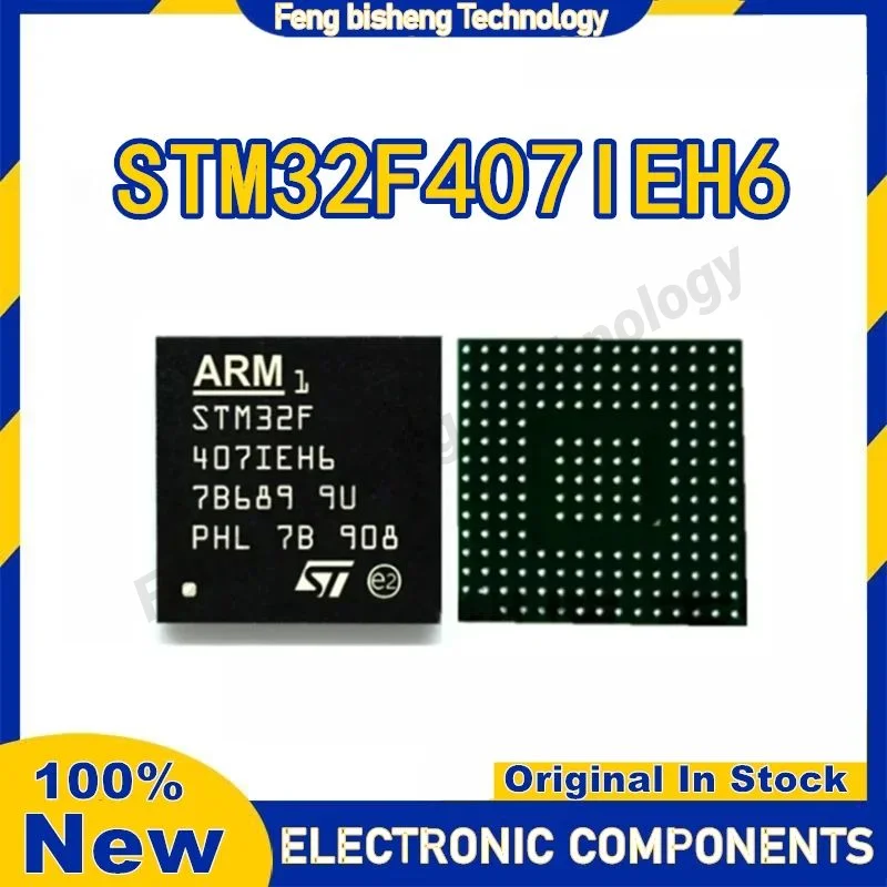 

STM32F407IEH6 BGA-176 32 Bit MCU ARM Single Chip