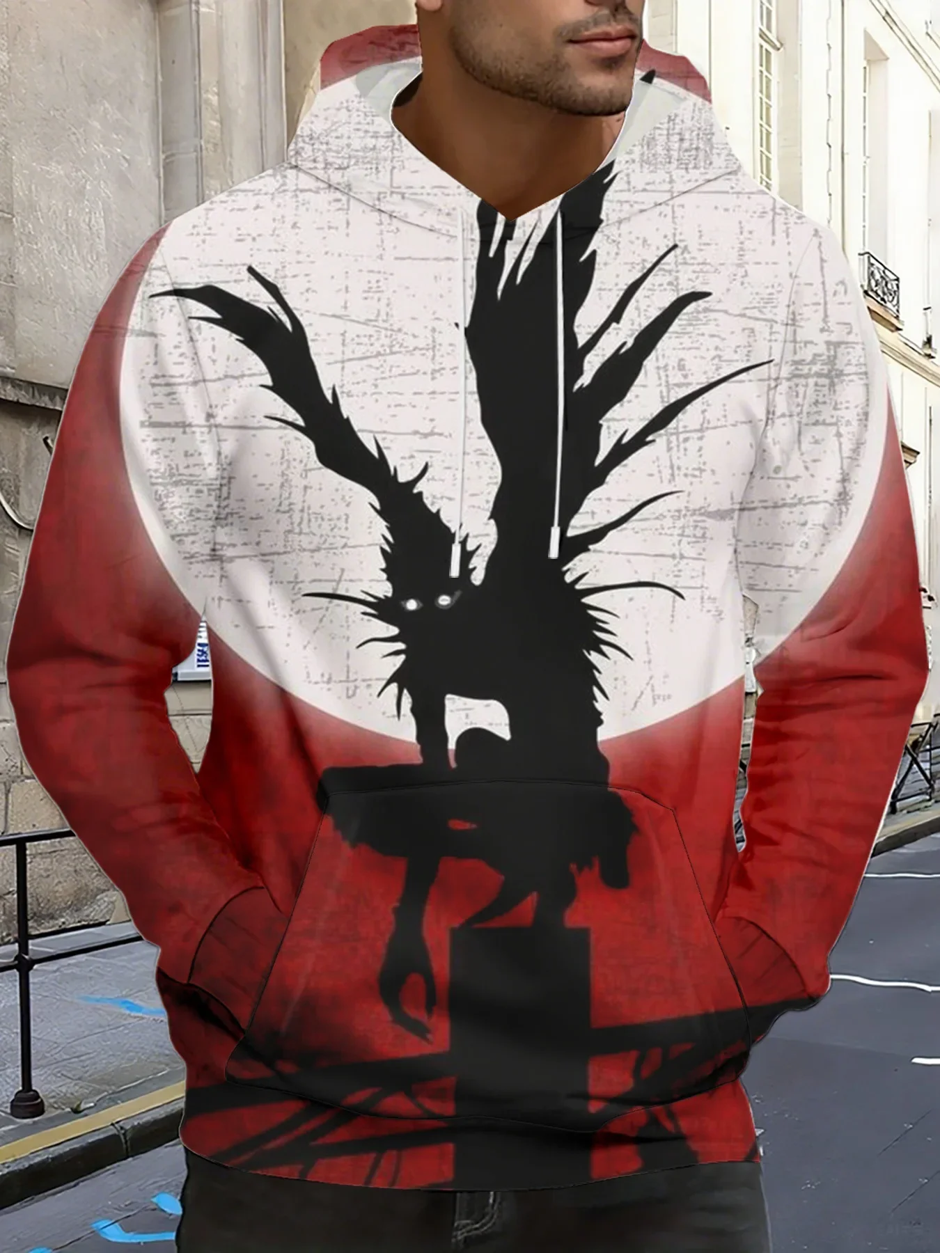 Nueva sudadera con capucha con estampado 3D para hombre, chaqueta de manga larga para deportes al aire libre, Top para pareja de Halloween, superventas de otoño e invierno