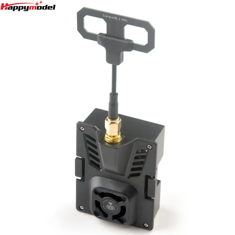 

Модуль HappyModel ES24TX Pro Micro TX 1000 мВт 2,4G ExpressLRS ELRS с охлаждающим вентилятором Светодиодный модуль RGB для RC FPV Самолет Дрон