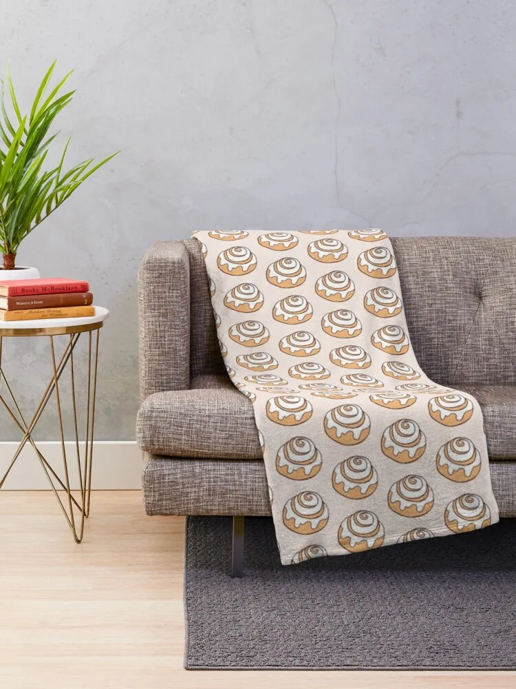 Cute cinnamon roll Throw Blanket manga For Baby Blankets