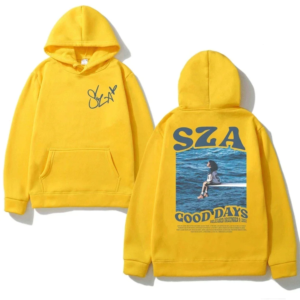 SZA Music Album Hoodie Spring Autumn Men Women Hoodies Casual Sweatshirt Hip Hop Streetwear Vintage Oversized Unisex Hoodies y2k