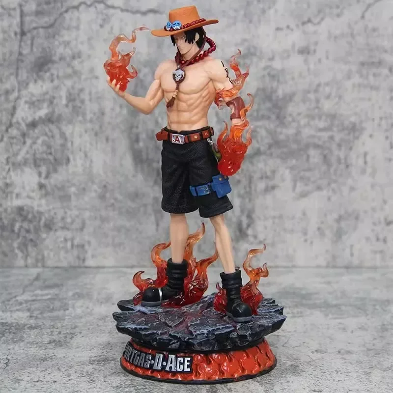 25cm ONE PIECE Ace Action Figure GK Model Manga Japanese Anime Dream Third Anniversary Collection Desktop Display Gift Toys