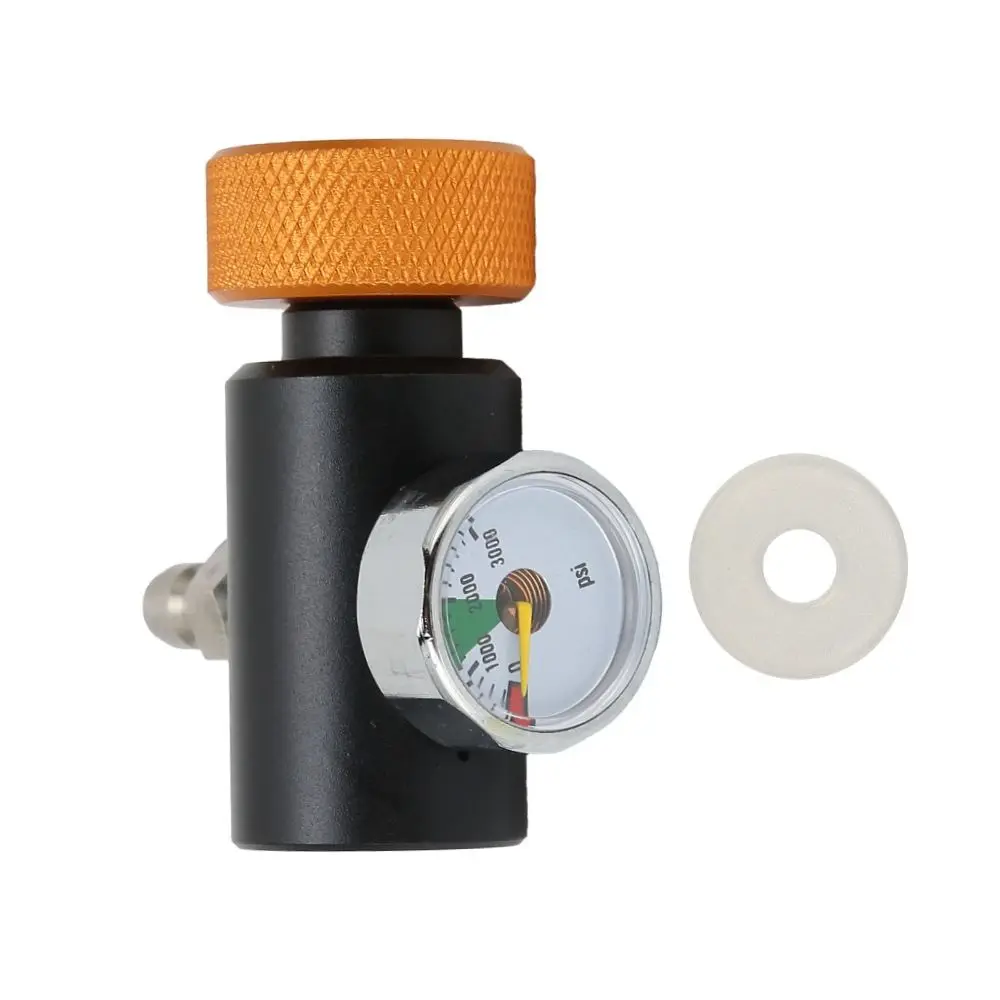 TR21-4 Thread CO2 Tank Refill Adapter Dual Port 8mm Male Connector Soda Cylinder Quick Fill Connector Quick Fill Design