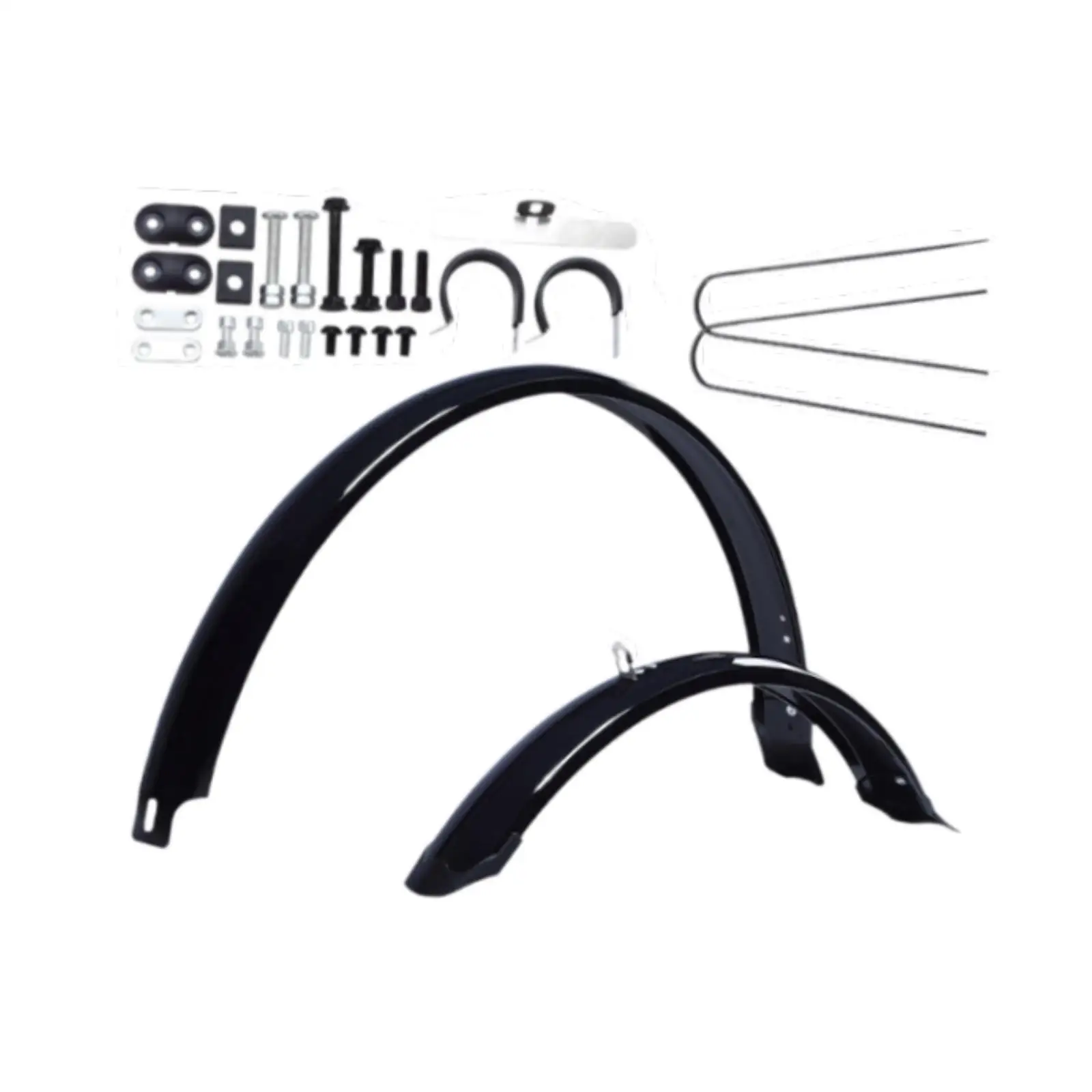 Bicicleta dianteira e traseira Mud Guard Set, Universal Ciclismo Paralama para 26 Polegada Tire