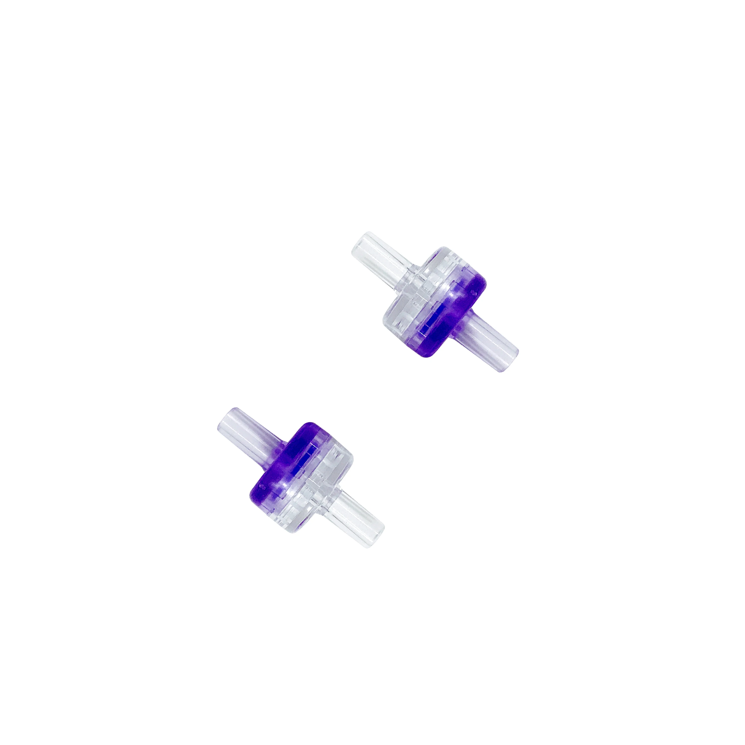 Plastic One Way Valve Medical Luer Lock Check Valve Non Sterilization