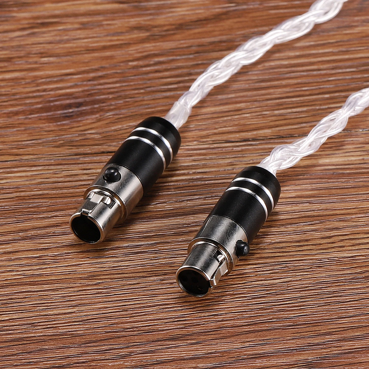 16 manually woven high sterling silver 99.993%Audeze LC-4 3-2 4Z MX4 XC AD1266 Earphone upgrade cable 2.5mm 3.5mm 4.4mm