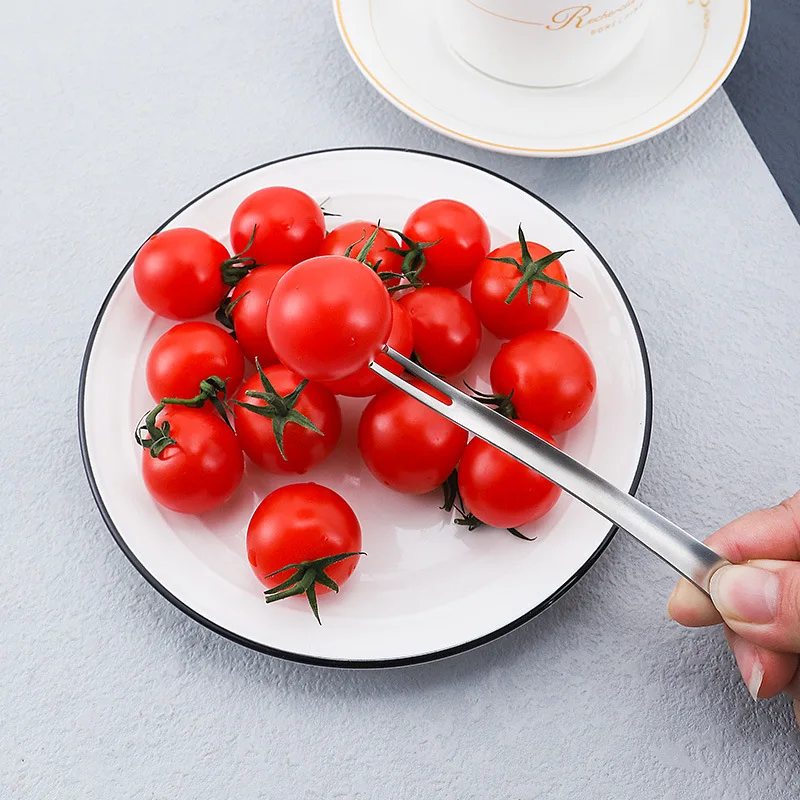 Stainless Steel Fruit Fork Creative Dessert Fork Western Salad Fork Coffee Spoon Home Dining Fork Fruit Fork Fruit Stick