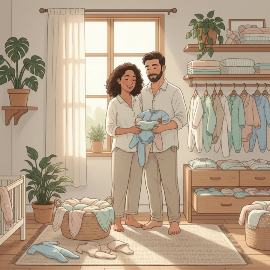 Como escolher roupas de bebê confortáveis e práticas