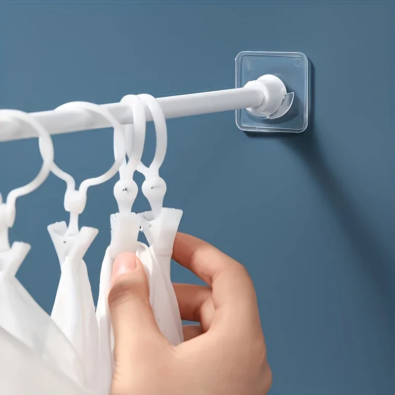Punch-free Wall Hooks, Strong Adhesive Load-bearing Door Hooks, Door Decorative Keychains, Multi-functional Practical Hooks,