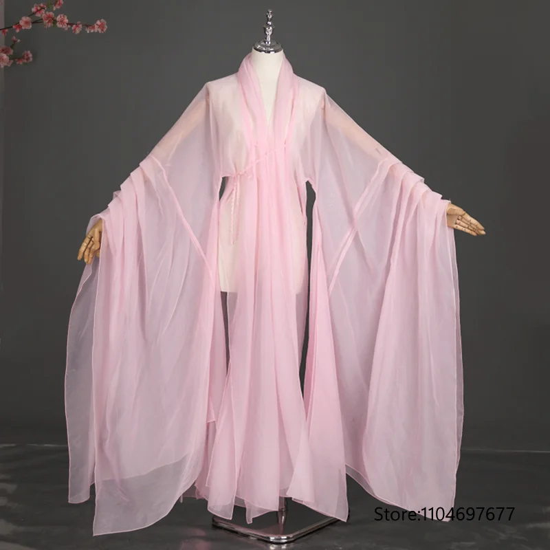 Chinese Traditional Hanfu Dress Cosplay Costume Ethnic Style Show Stage Women's Classical Dance Clothes Party Photo Clothing - view 4