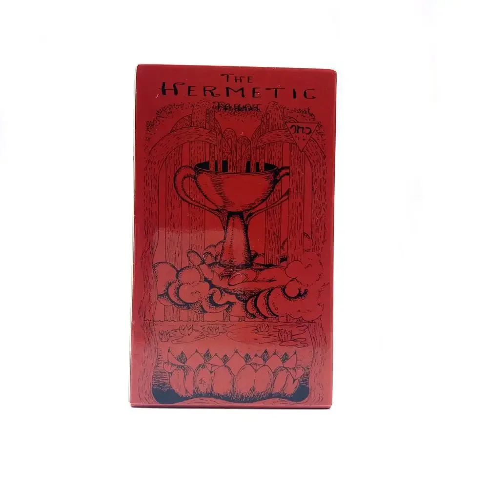 the hermetic tarot cards Oracle Cards English Read Fate Board Game Tarot Playing Card Deck Game Entertainment