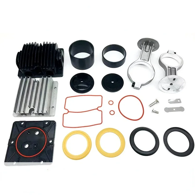 Air Compressor Pump Head Accessories, Cylinder Packing Leather Piston Type, Valve Plate Connecting Rod