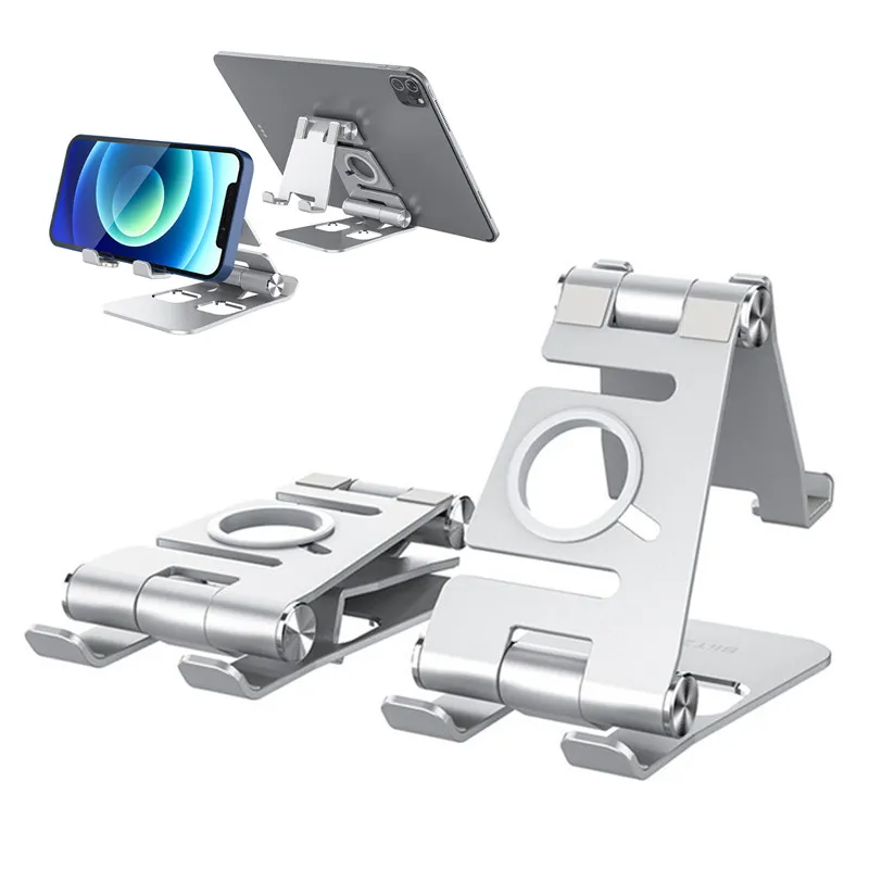 

Blitzmax BM-TS4 3 in 1 Tablet Phone Holder Portable Foldable Online Learning Live Streaming Desktop Stand Watch Phone Holder