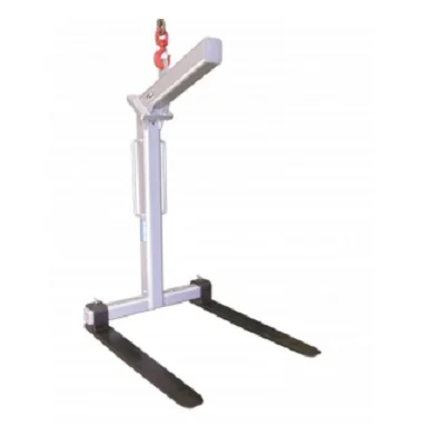 Impetus Forklift Attachment Pallet Hook Lifting Equipment Stainless Steel 2000kg Load Capacity 1 Year Warranty For