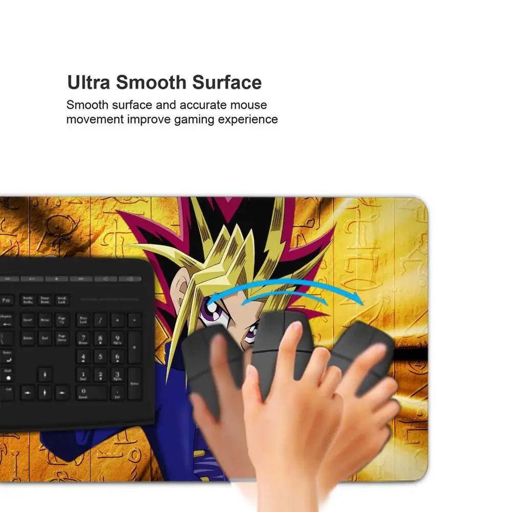 Large Mouse Pad Gamer Yu Gi Oh Rubber Mat Mousepad Gaming Accessories Office Carpet Deskmat Mausepad Mats Pc Anime Desk Computer
