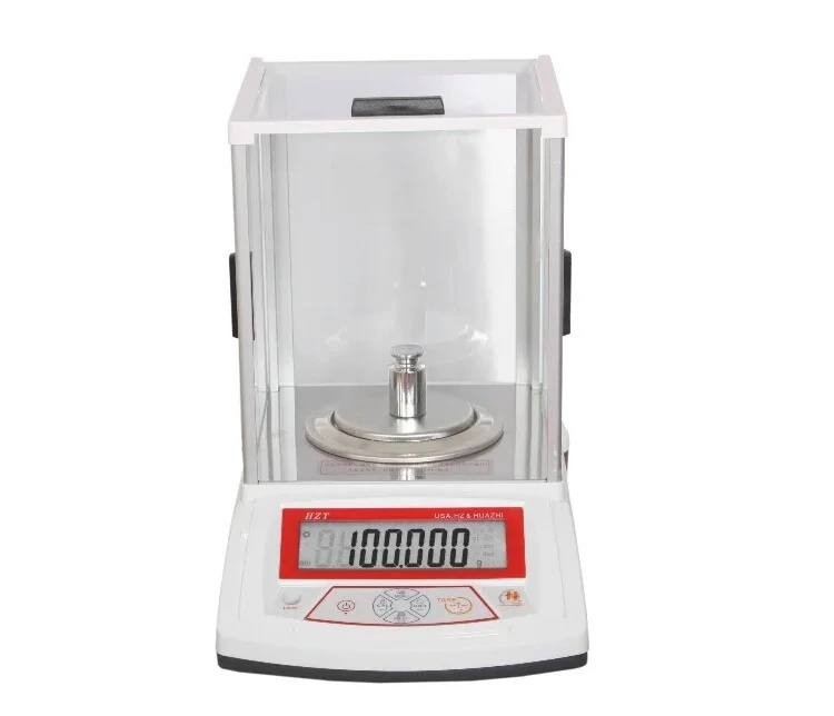 HZA+100g / 0.001g Lab Analytical Digital Balance Scale Jewellery Electronics said ,with LCD display weight sensor