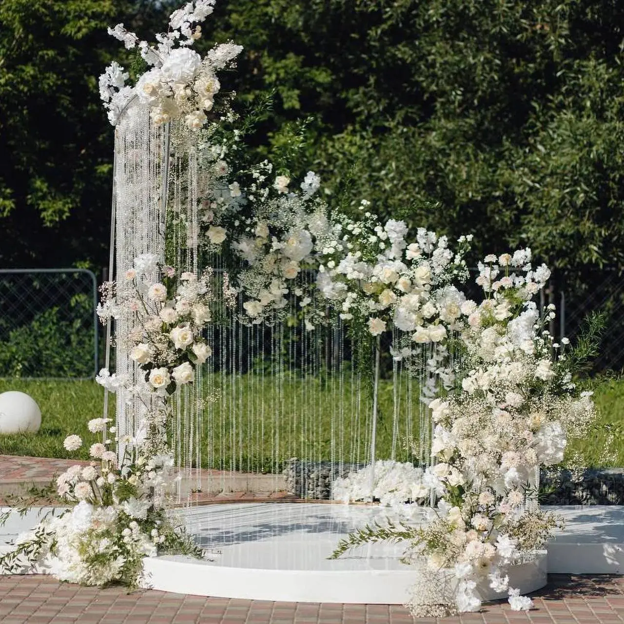 

Wedding Arch frame Tall Free Stand Chandelier Pole Hanging Gold Chandelier Walkway Stand aisle pedestal stand