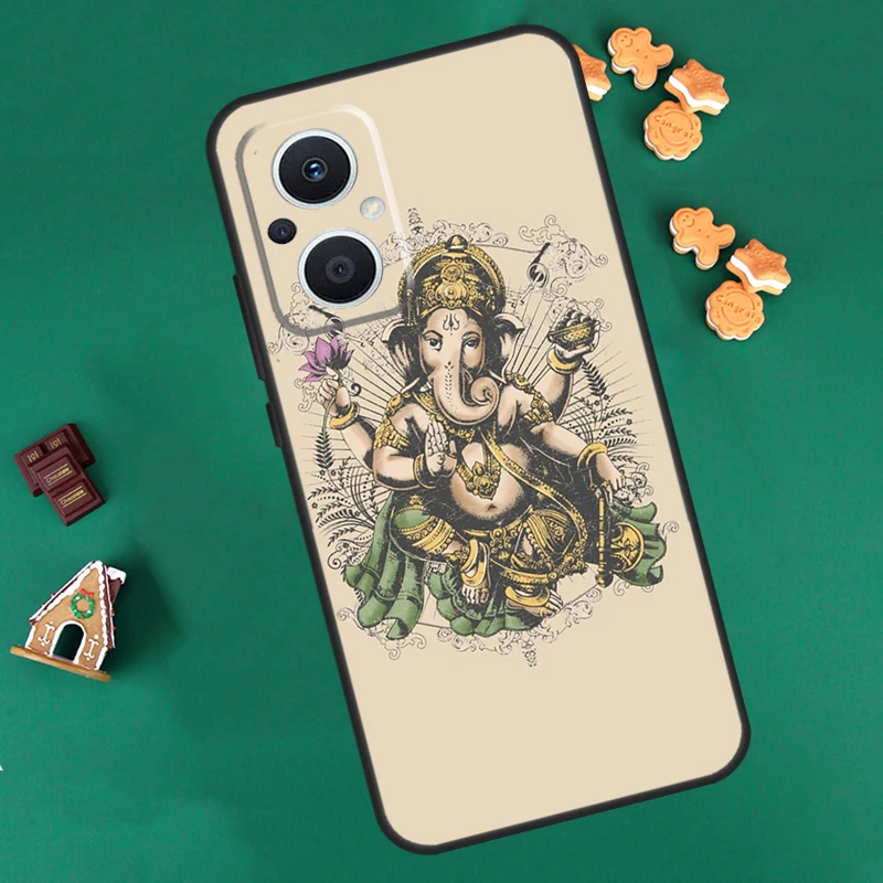 Lord Ganesha Case For OPPO Reno 10 Pro 4Z 5Z 8T 4 5 6 7 8 Lite OPPO Find X6 Pro X3 X2 Neo X5 Lite Cover