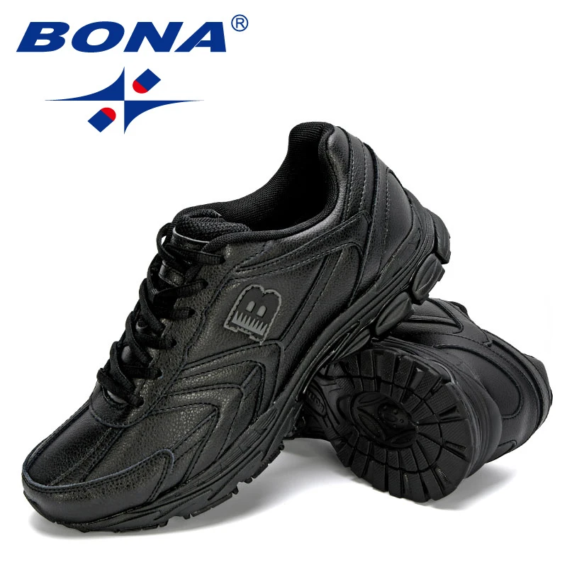 BONA New Arrival Classics Style Men Running Shoes Lace Up Sport Shoes Men Outdoor Jogging Walking Athletic Shoes Male For Retail