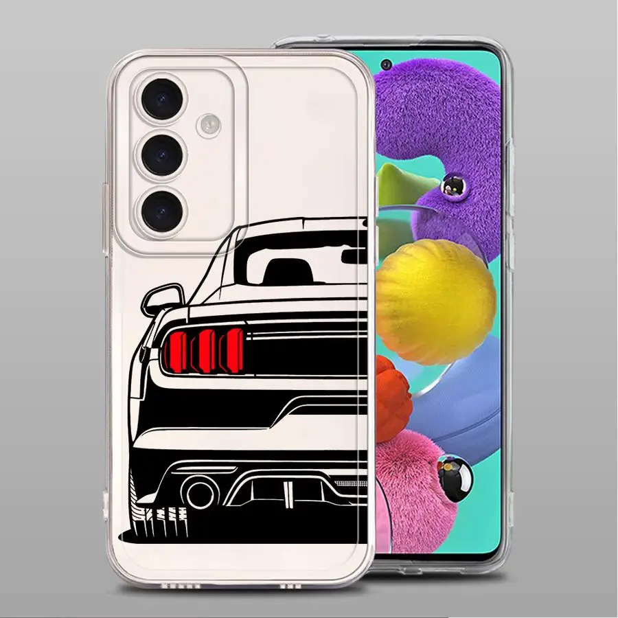 

Case for Samsung Galaxy A33 A14 A36 A13 A34 A35 A25 A73 A54 A26 A24 A55 A23 A56 A15 Soft Phone Cover Luxury Cool Car