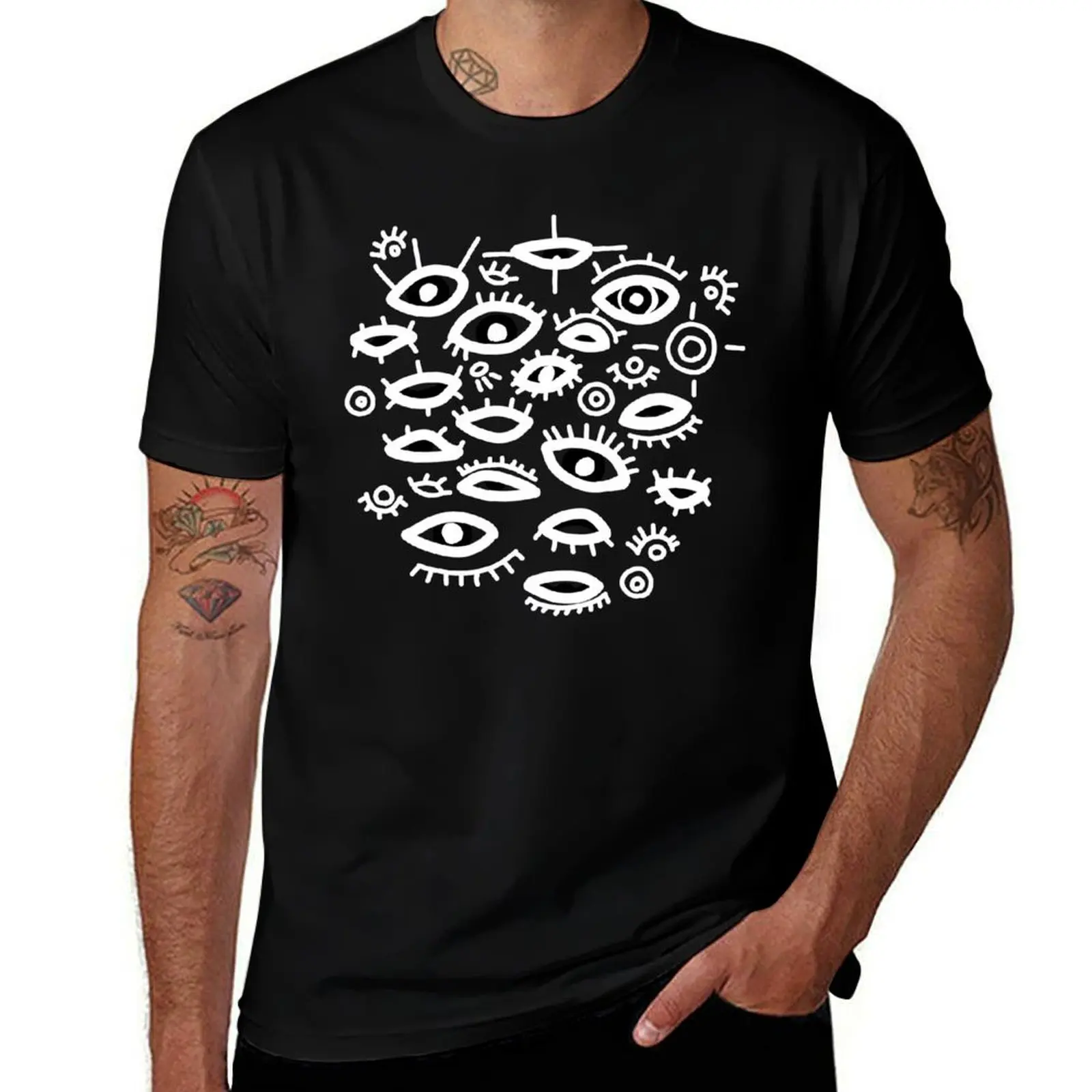

All Seeing Eyes T-Shirt cotton t shirts high quality t shirt man casual anime tshirt T-Shirt