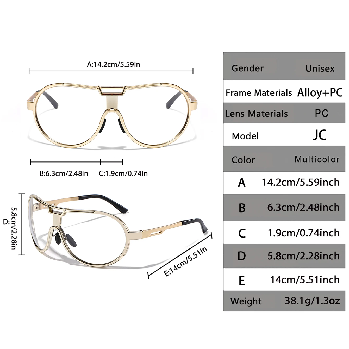 Photochromic Alloy Round Sunglasses Windproof Unisex Fashion Sunglasses for Cycling Hiking Travel Driving Selfie
