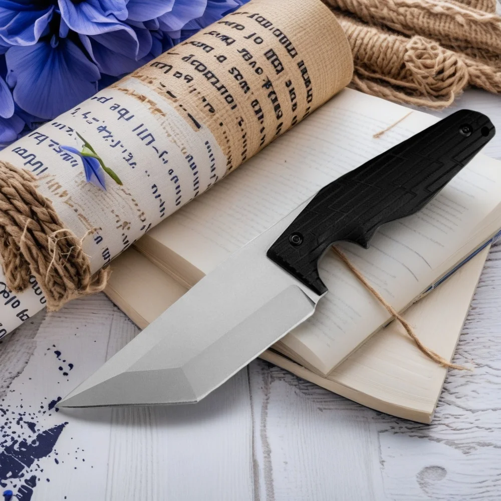 

Многофункциональный тактический нож с фиксированным лезвием 7Cr13MoV, стальное лезвие G10, ручка, ножи для кемпинга, охоты в джунглях, EDC с ножнами