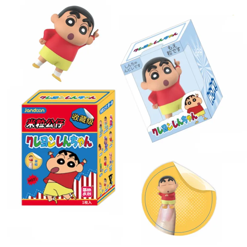 12/個クレヨンしんちゃんアニメアクションフィギュア人形飾り収集モデルサプライズミステリーブラインドボックスおもちゃ子供の誕生日プレゼント
