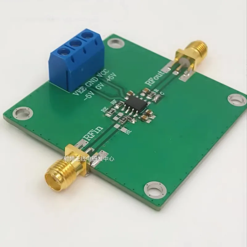 

Baseband high frequency instrumentation operational amplifier F=0--250MHz, gain 20dB DC 2pcs