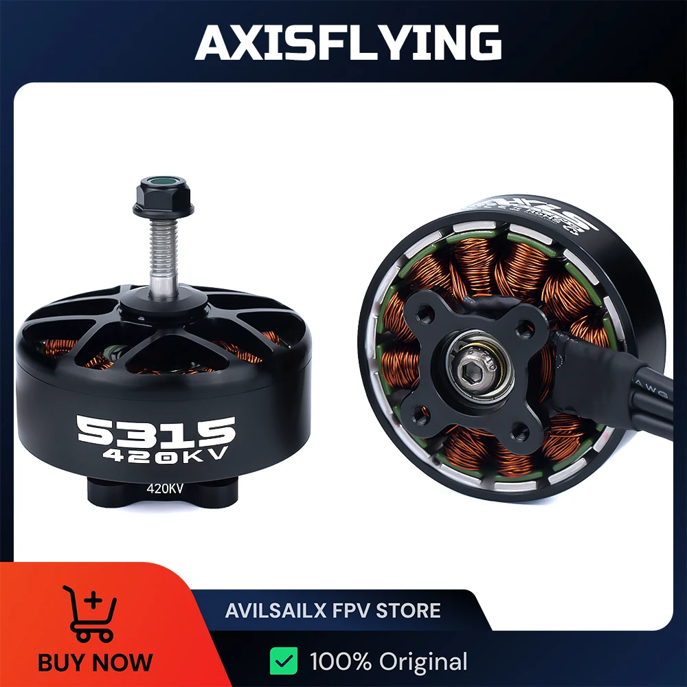 

Axisflying AZ5315 5315 420KV 6-8S Brushless Motor for 15 inch FPV Long Range Drone​