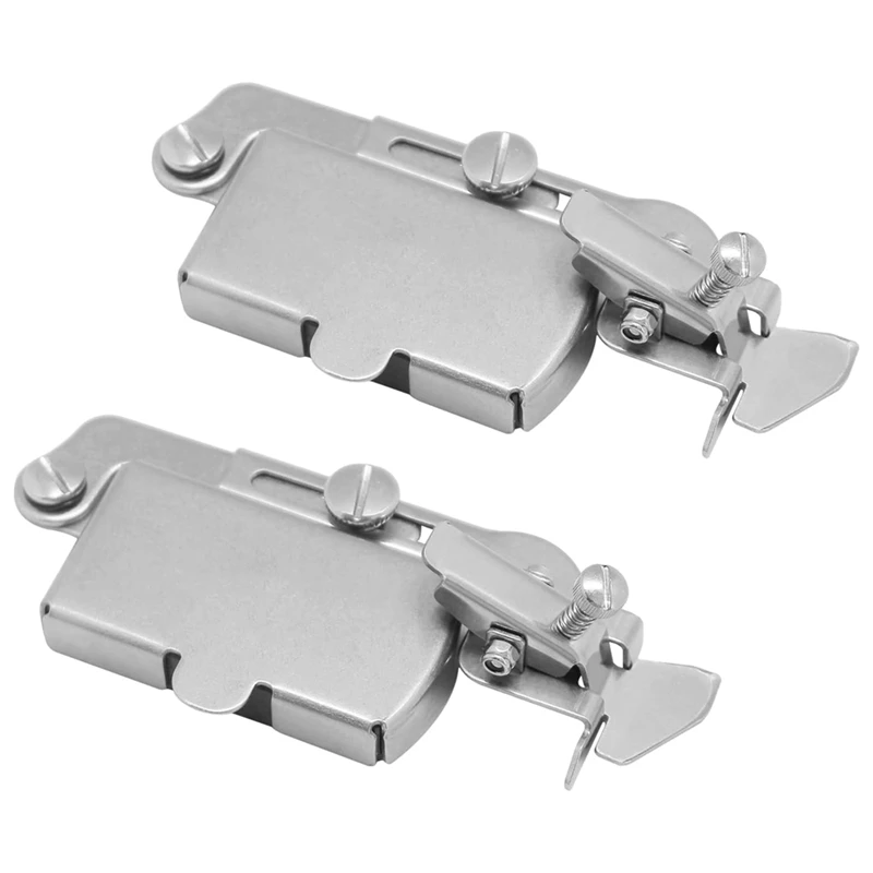 2 PCS Multifucntional Magnetic Seam Guide, Seam Guide, Hemmer Guide, Hem Guide For Industrial Lockstich Or Walking Foot Durable