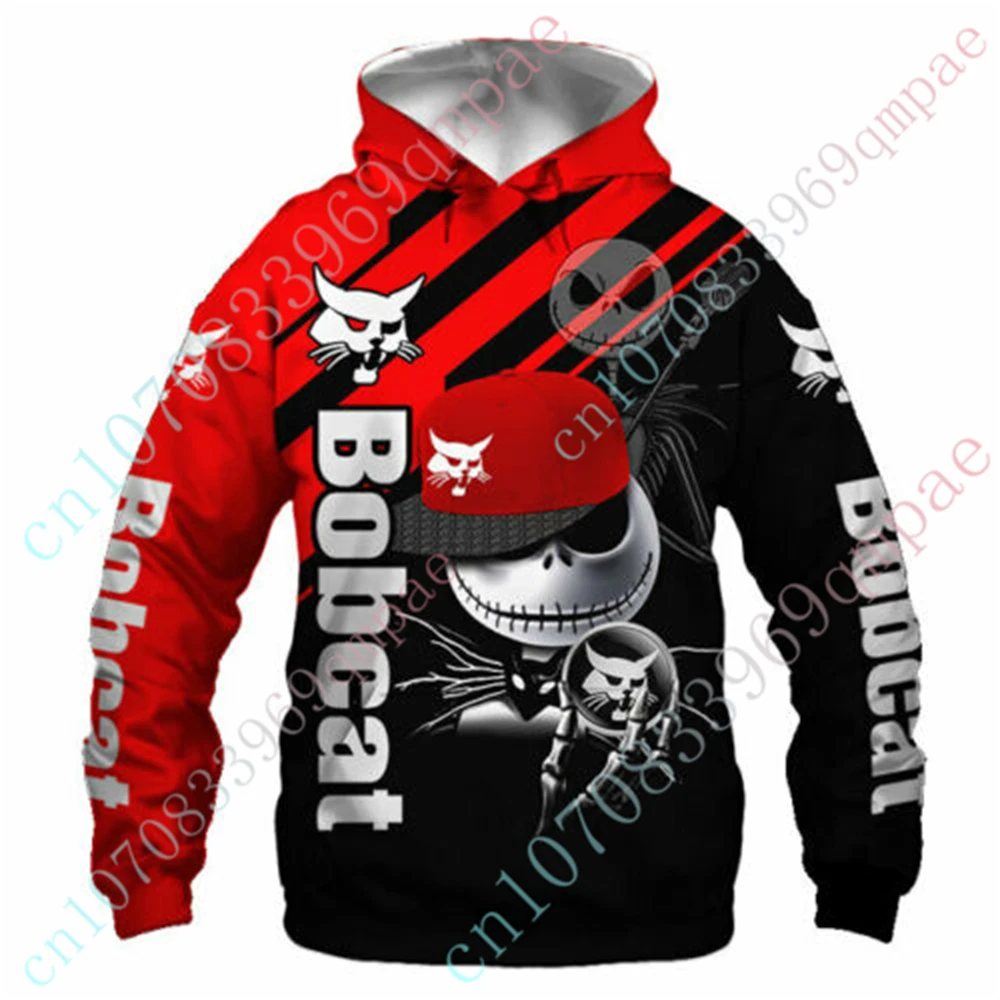 

Bobcat Hoodies For Men Women Harajuku Pullover Top Casual Sweatshirt Unisex Clothing Anime Oversize Zip Hoodies Custom Logo