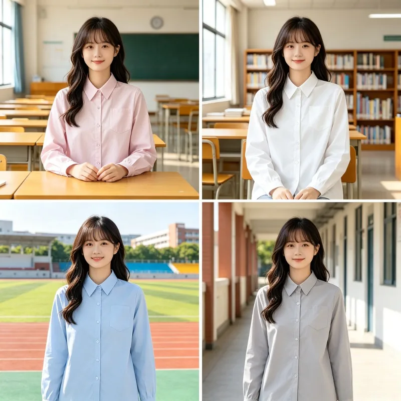 jk-uniform-long-sleeve-white-shirt-preppy-school-top-with-pointed-square-collar-opaque-fabric-for-daily-campus-student-wear