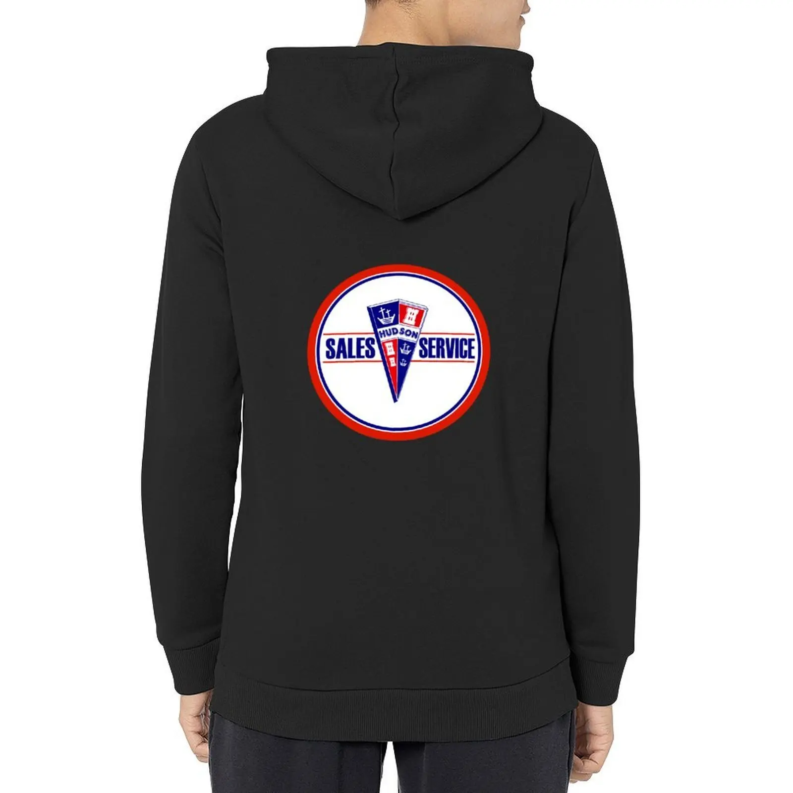 

Hudson Sales and Service vintage sign Hoodie anime clothes men wear korean clothes mens clothing new in hoodies and blouses