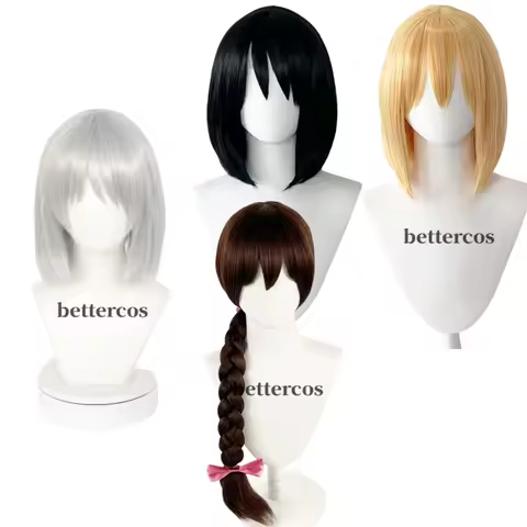 Anime Howl Sophie Hatter Cosplay Wig High Quality Heat Resistant Synthetic Hair Wigs + Wig Cap