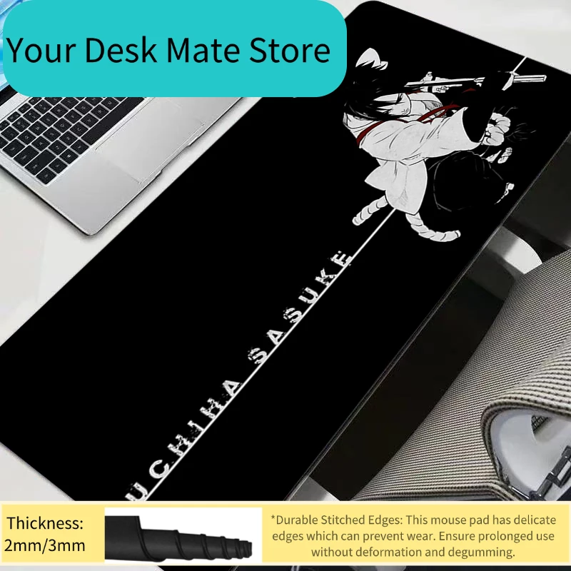 

Mouse Pad Large Gamer Gaming Accessories Speed Keyboard Rubber Naruto Lock Edge Desk Mat Laptop Anime Durable Mousepad