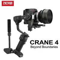 Zhiyun Crane 4 3-axis Handheld Camera Gimbal Stabilizer Touchscreen Portrait Vertical Shooting for Sony Nikon Canon DSLR Camera