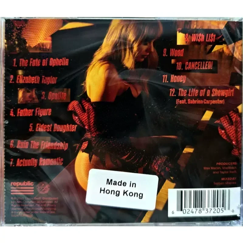 US Version Imported Taylor Swift S12 CD Album Poster for Taylor Swift Target Edition view 3