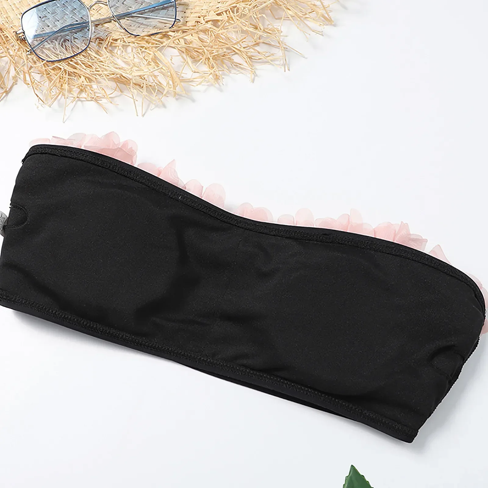 مثير لباس سباحة للنساء قطعتين المايوه انقسام مجموعة واحدة ملابس السباحة التدرج المرأة بيكيني عالية الخصر بحر حمالة