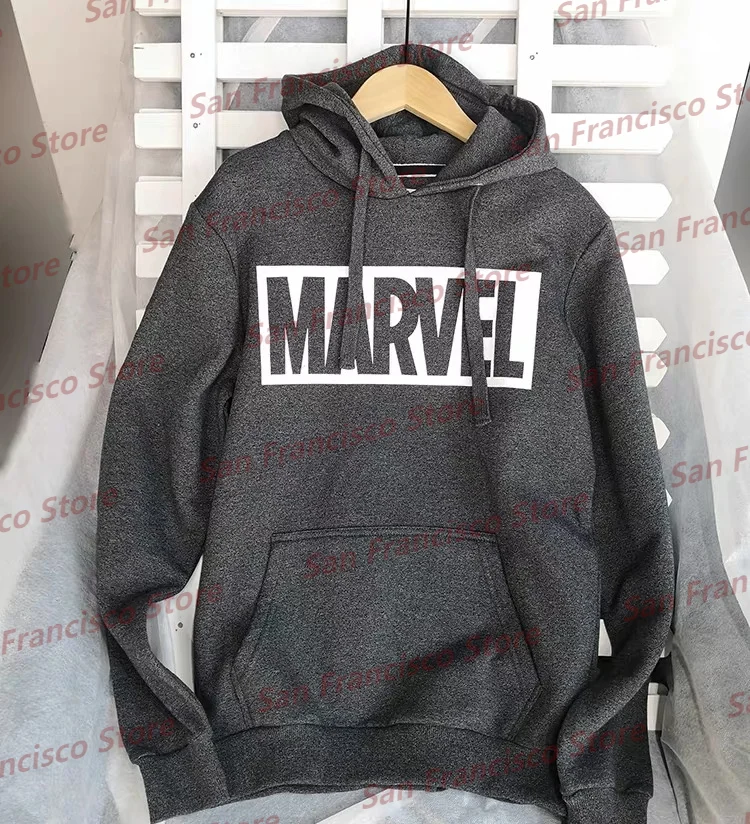 2024 New Autumn/Winter Men&Women Marvel DC Comics Captain America Deadpool Avengers Long Sleeve Hoodie KID/Adult Casual Pullover