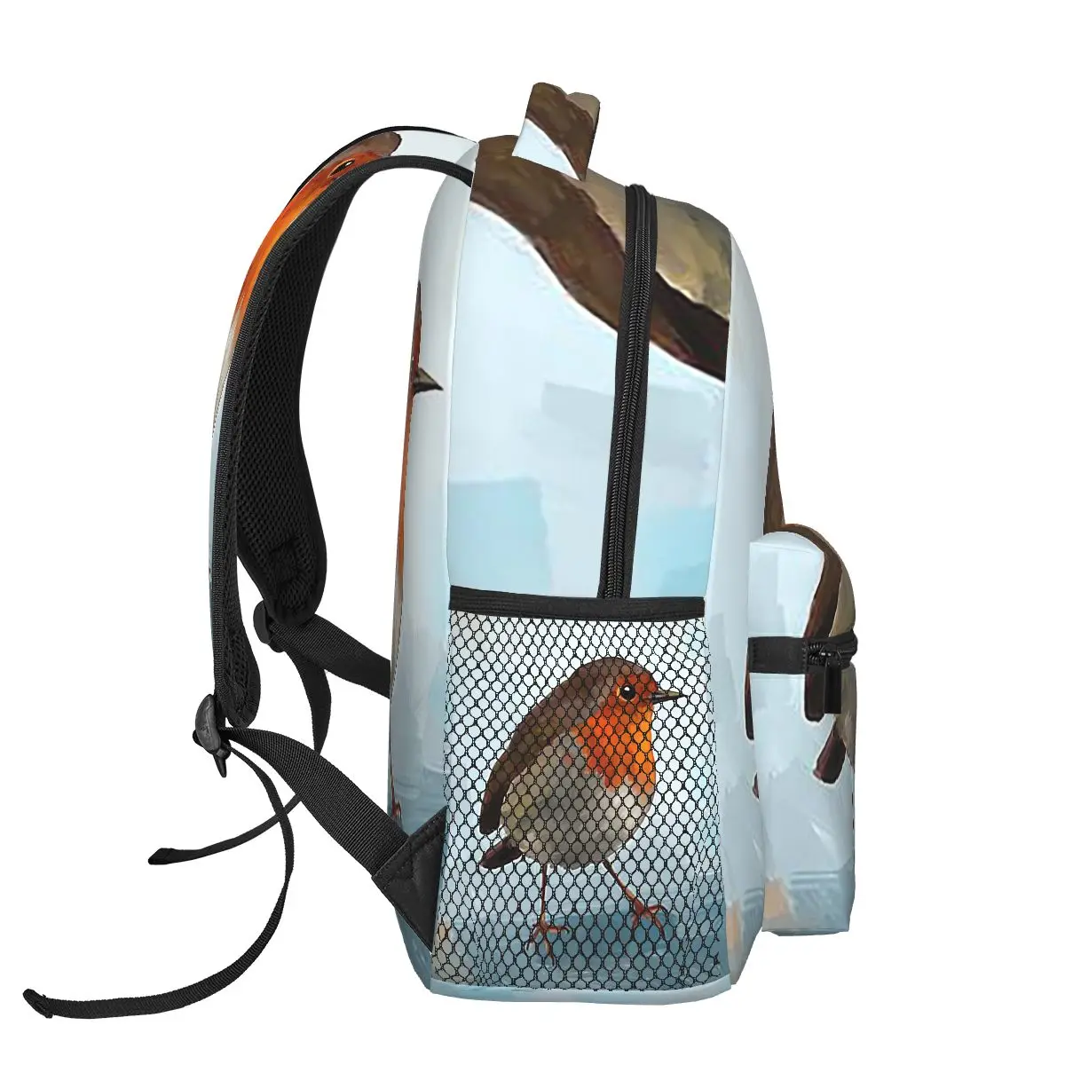 Robin Backpacks Boys Girls Bookbag Children School Bags Cartoon Laptop Rucksack Shoulder Bag Large Capacity