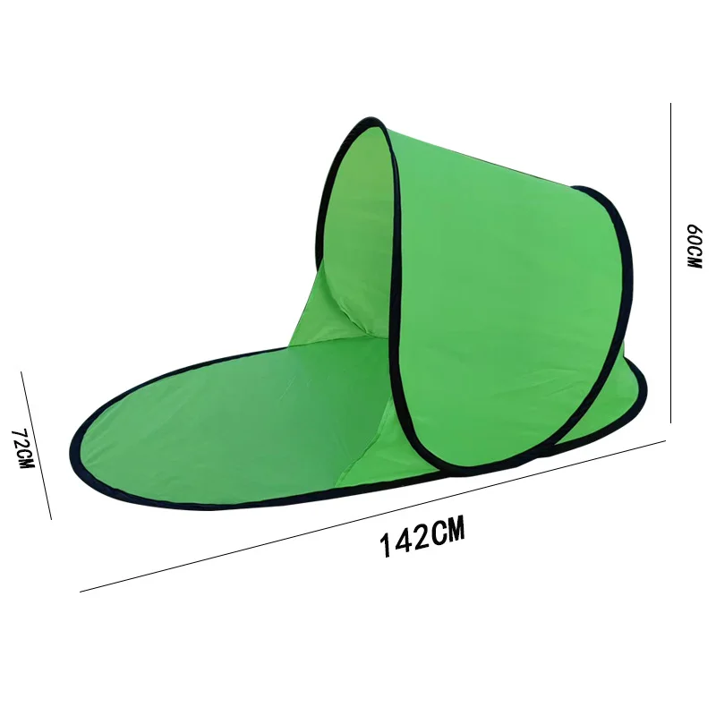 Outdoor Tent Lightweight Single Person Leisure One Second Quick Free to Build Beach Sun Protection Camping Sun Back Cross-Border