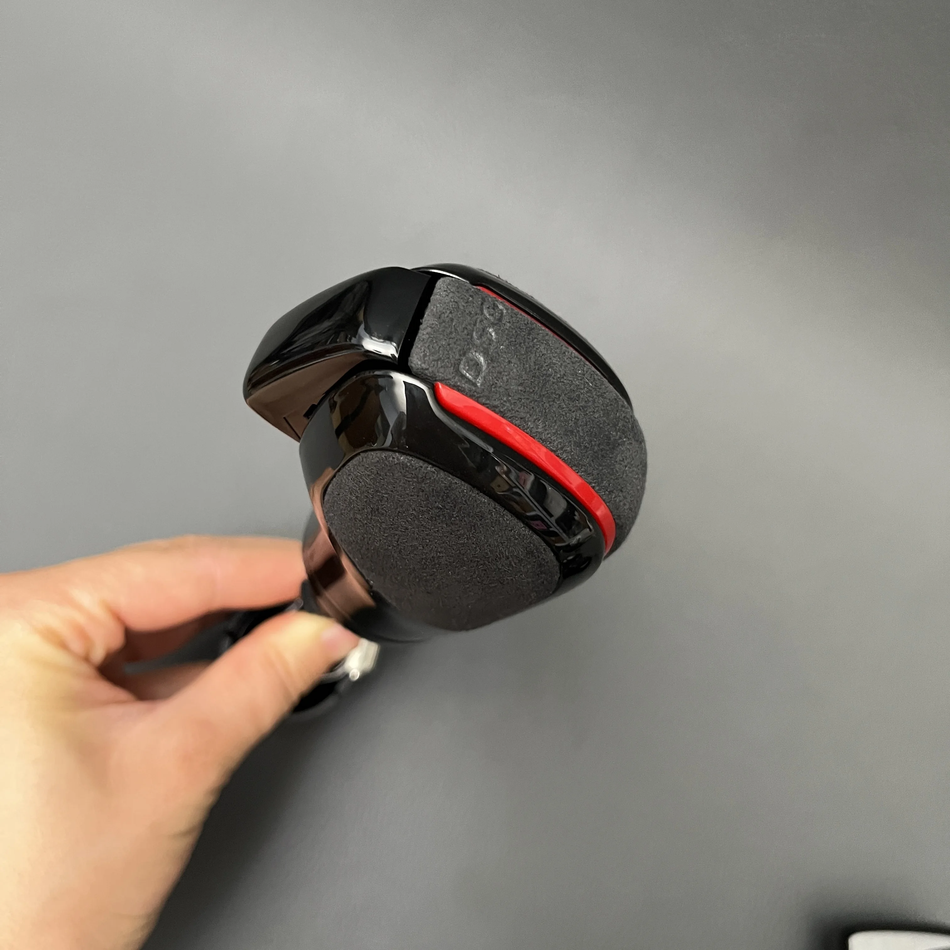 Schaltknauf aus Wildleder, Autozubehör für Volkswagen VW Golf 7 Golf MK6 MK7 R GTI Passat B7 B8 CC R20 – Detail 7